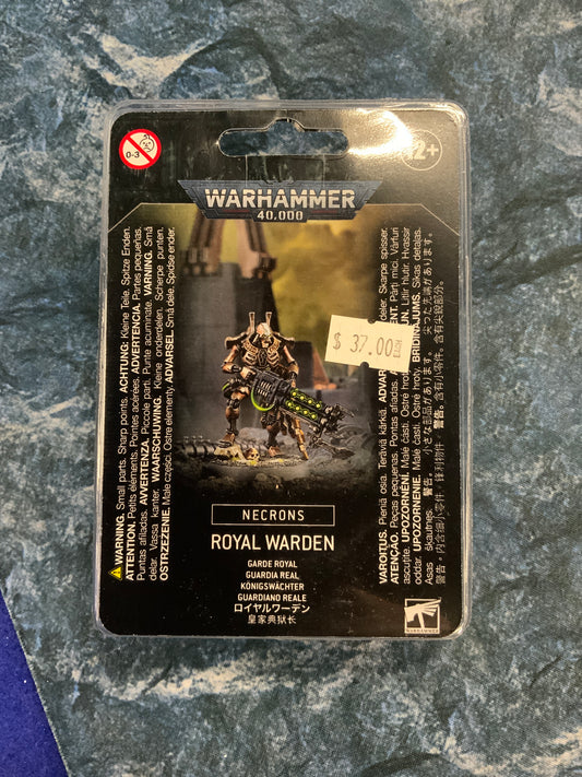 Warhammer40k Necrons Royal Warden