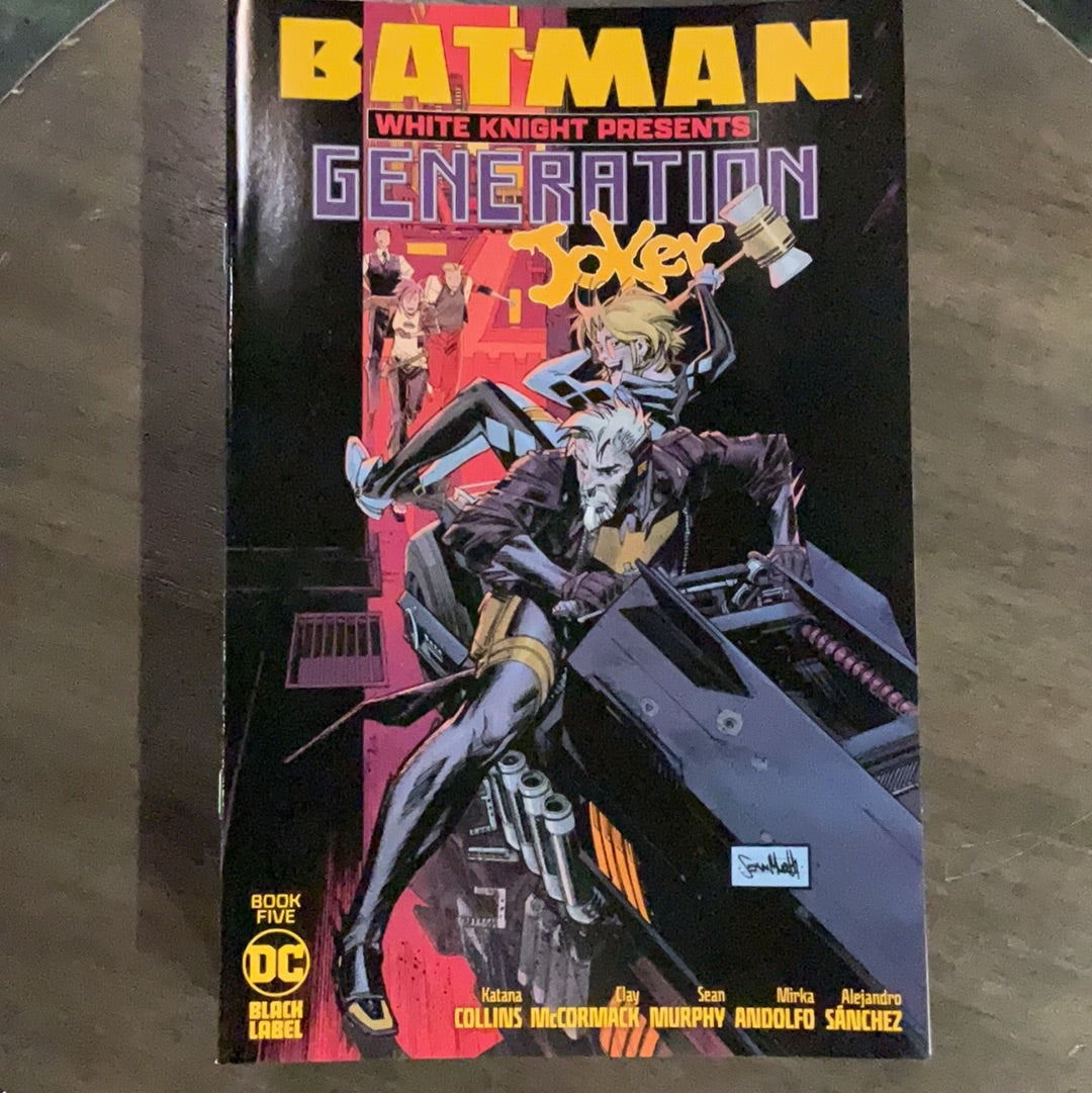 Batman White Knight presents Generation Joker Shinny cover