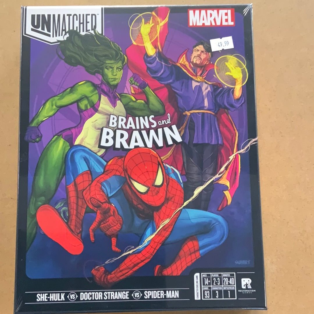 Marvel: Brains and Brawn