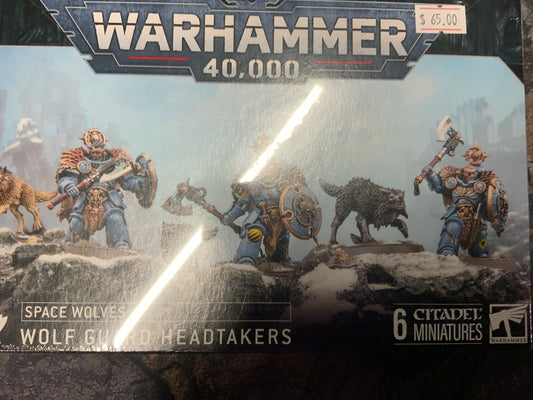 Warhammer 40,000 Space Wolves Wolf Guard Headtakers