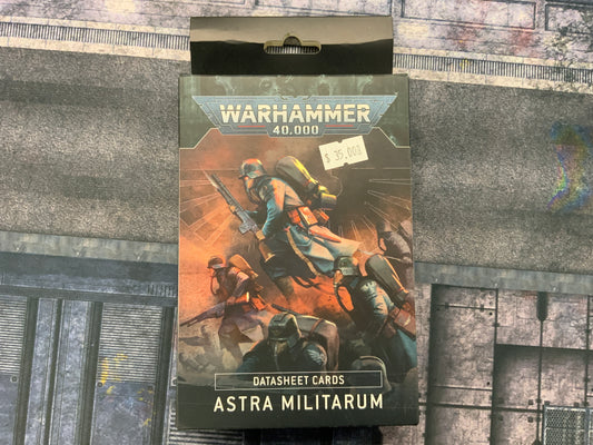 Warhammer 40,000 Astra Militarum 10th Edition Datasheet Cards