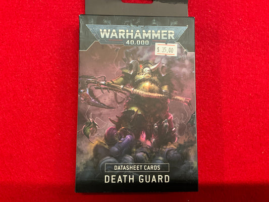 Warhammer 40,000 Death Guard Data Cards