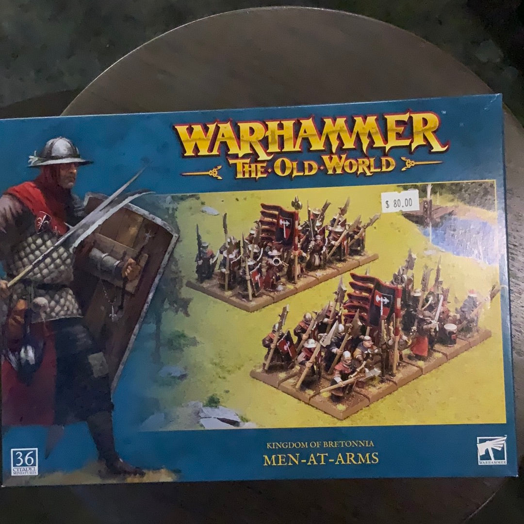 Warhammer The Old War Kingdom of Bretonnia Men-At-Arms