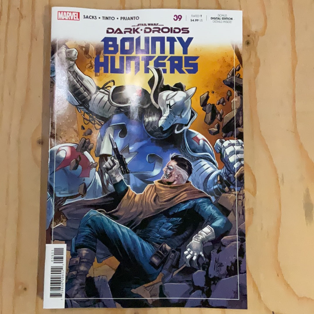 Marvel #39, Star Wars Dark Droids Bounty Hunters.