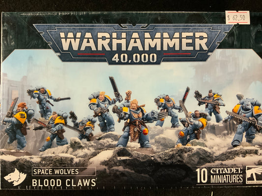 Warhammer 40,000 Space Wolves Blood Claws