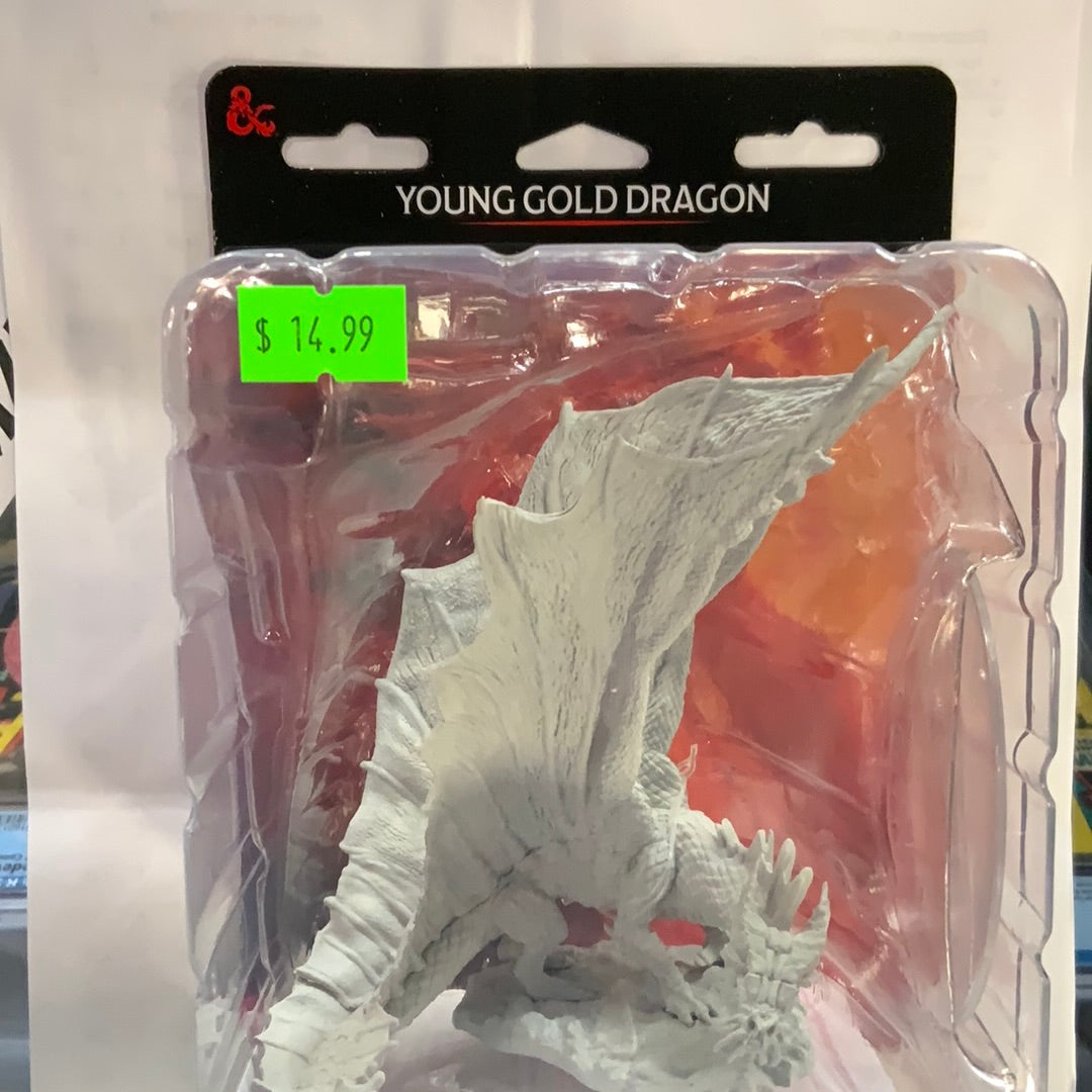 D&D Nolzur’s Marvelous Miniature Young Gold Dragon