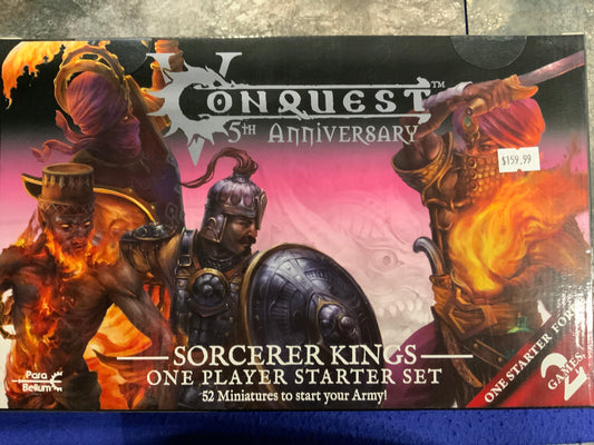 Conquest 5th Anniversary Sorcerer Kings One Plater Starter Set