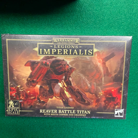 Warhammer The Horus Here Legions Imperialis Titan Legions Reaver Battle Titan