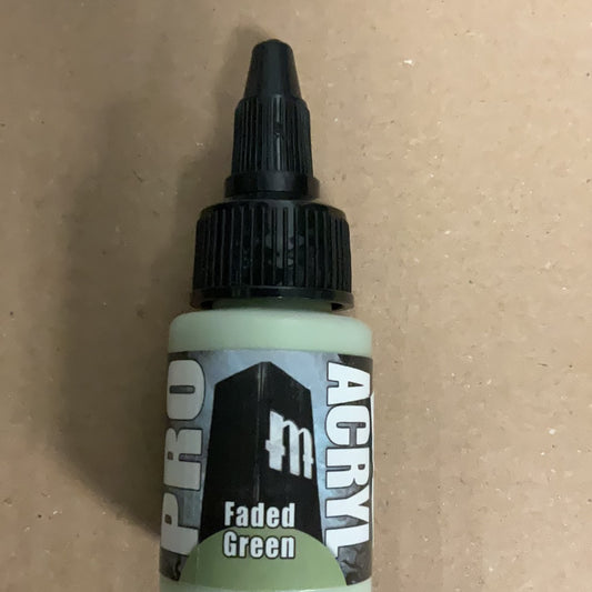 Pro Acryl paint, Faded Green, MPA-066