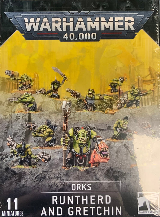 40k Orks: Runtherd and Gretchin