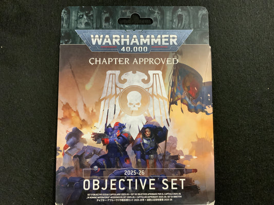 Warhammer Chapter Approved 2025-26 Objective markers