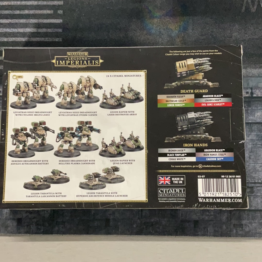 Warhammer The Horus Hersey, Legions Astartes Support