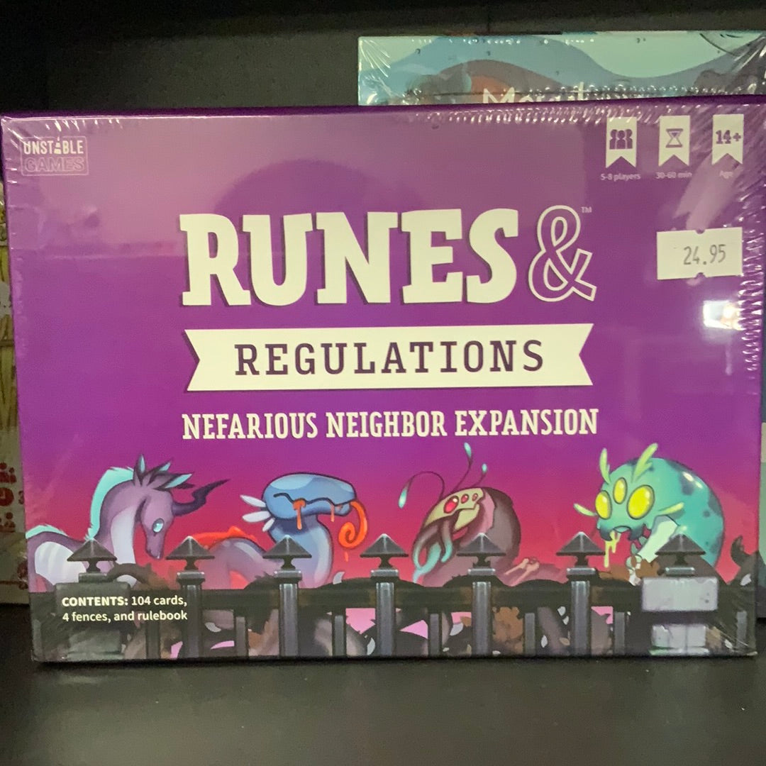 Runes & Regulations Nefarious Neighbor Expansion