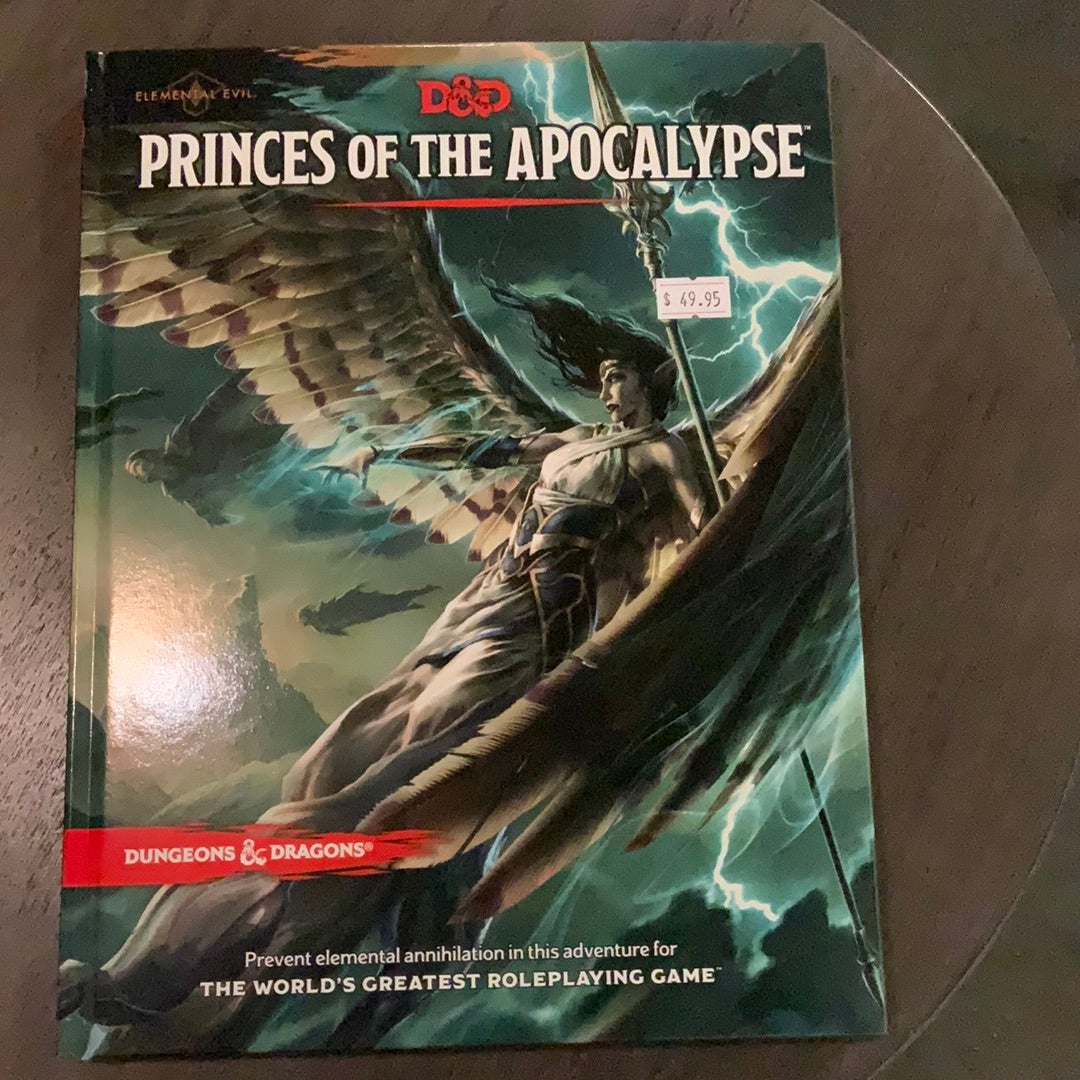 D&D Princes of the Apocalypse NEW