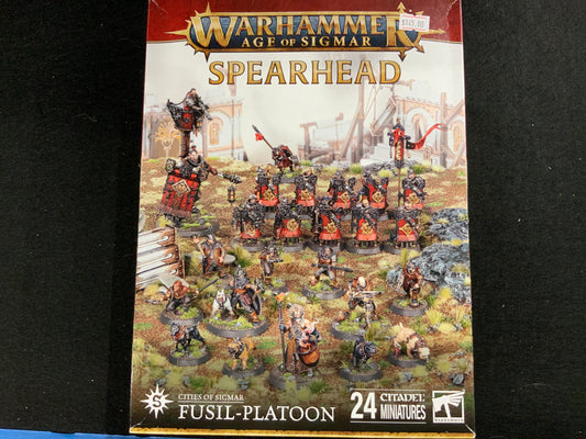 Warhammer Age Of Sigmar Spearhead Cities Of Sigmar Fusil-Platoon