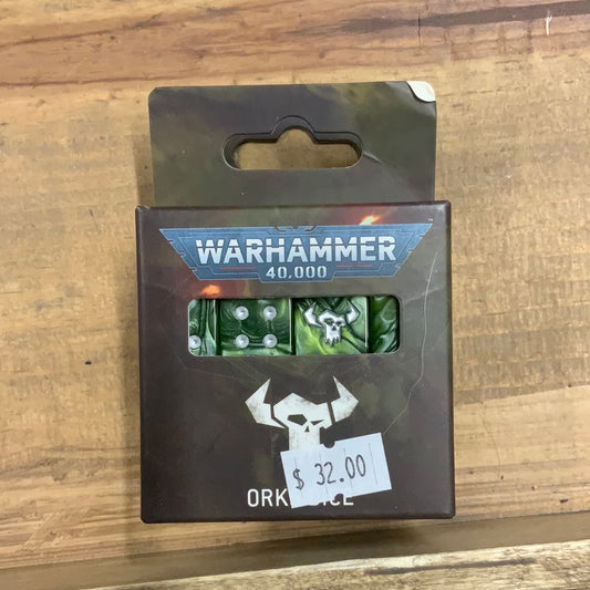 Warhammer 40K Orks Dice Set