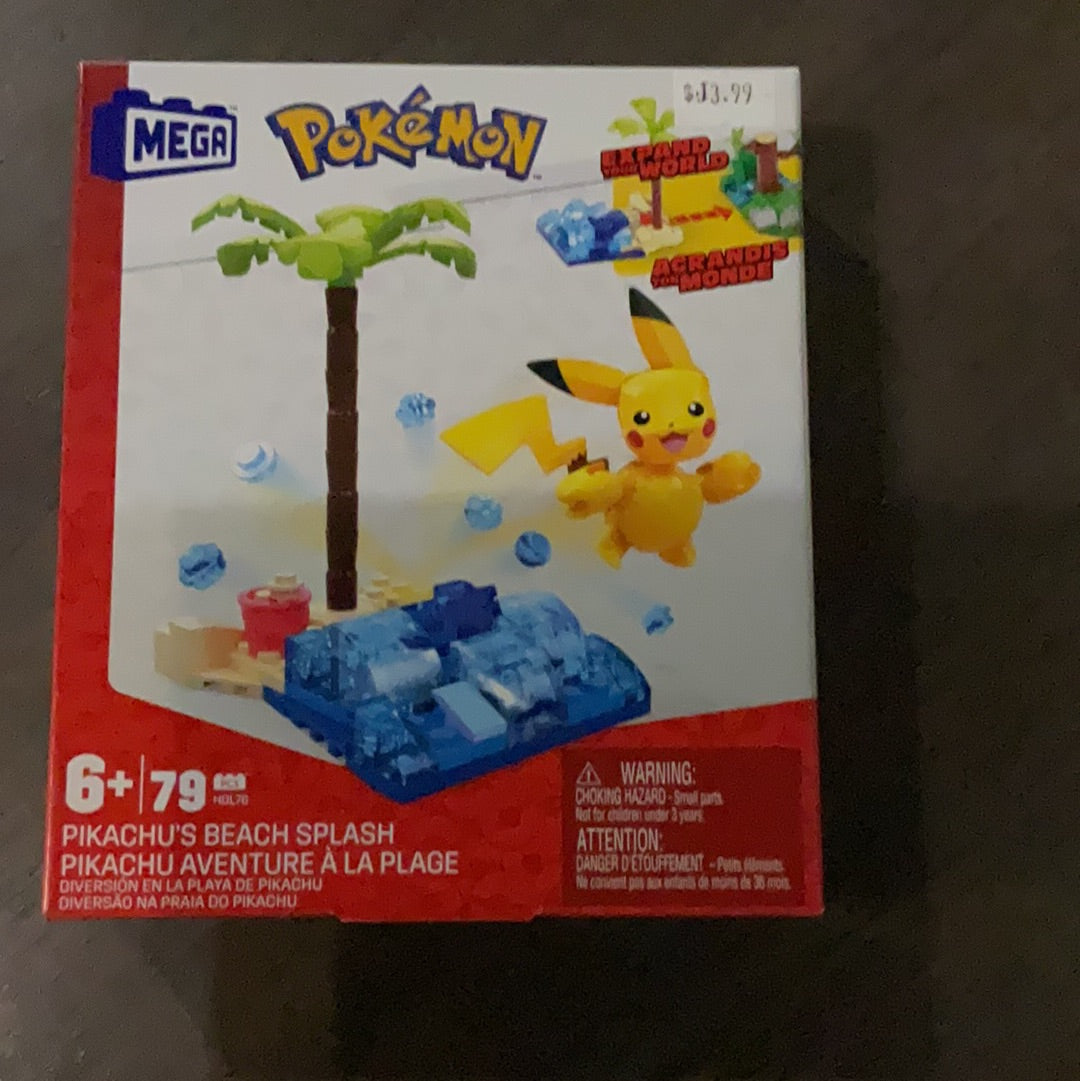 Pokémon Pikachu’s Beach splash