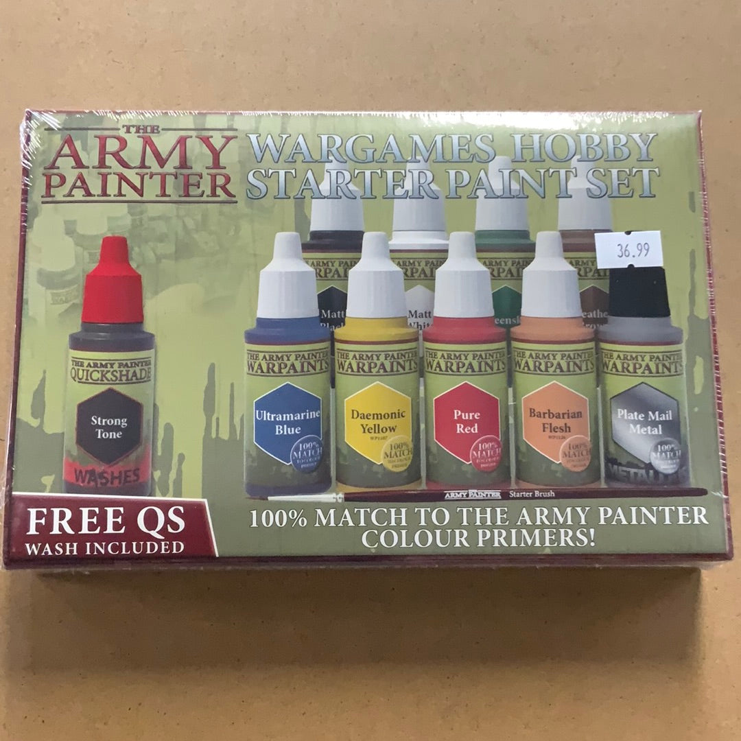 War games hobby starter paint set