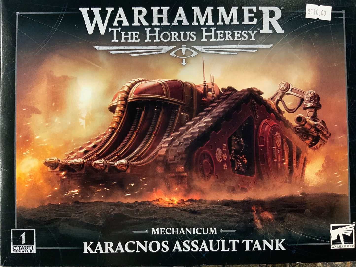 Warhammer Horus Heresy Mechanicum Karacnos Assault Tank