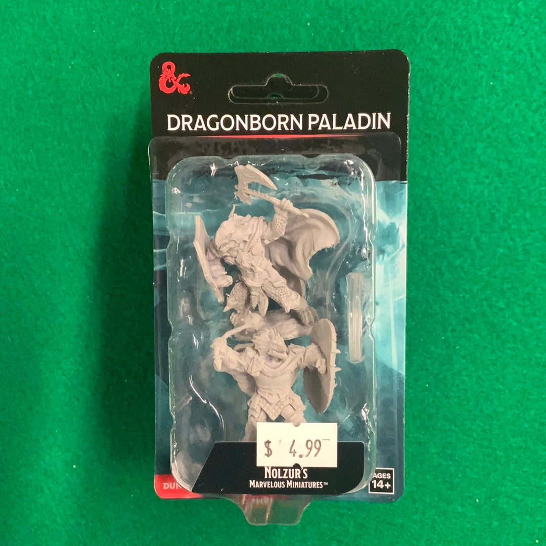 D&D Nolzur’s Marvelous Miniatures Dragonborn Paladin