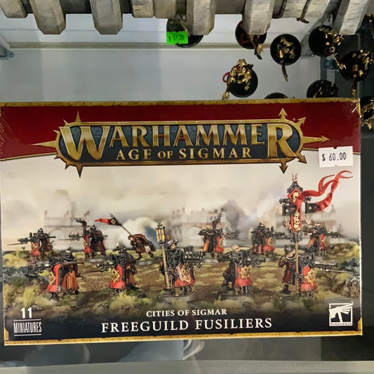 Warhammer Age of Sigmar Cities Of Sigmar Freeguild Fusiliers