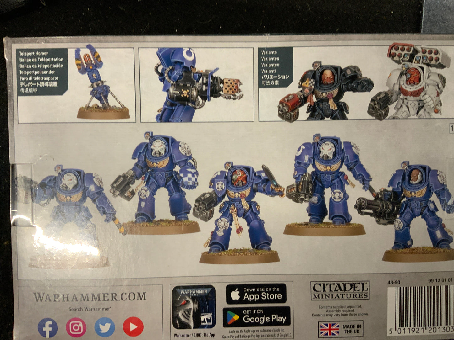 Warhammer 40k: Space Marines - Terminator Squad