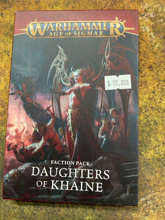 Warhammer Age Of Sigmar Daughters Of Khaine Faction Pack