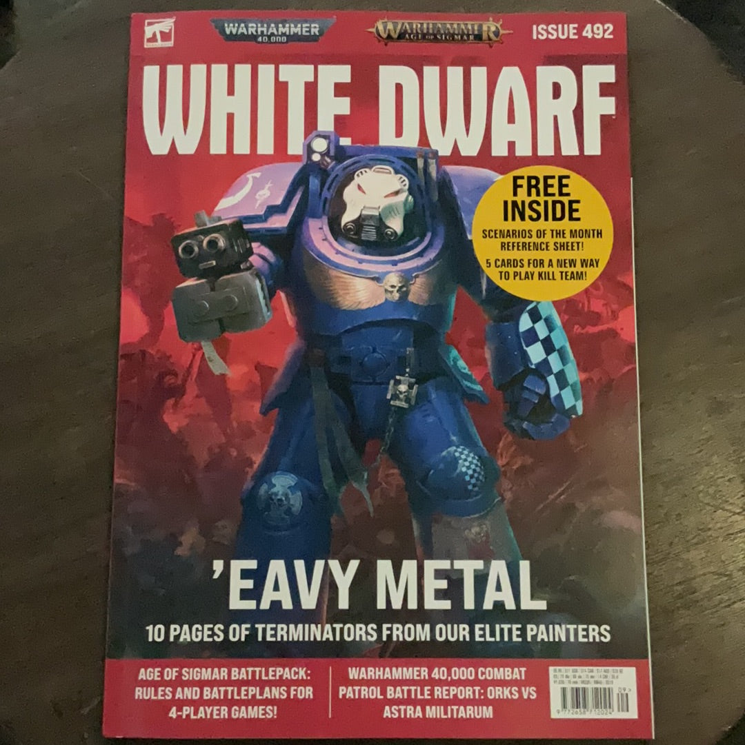 Warhammer 40k magazine White Dwarf