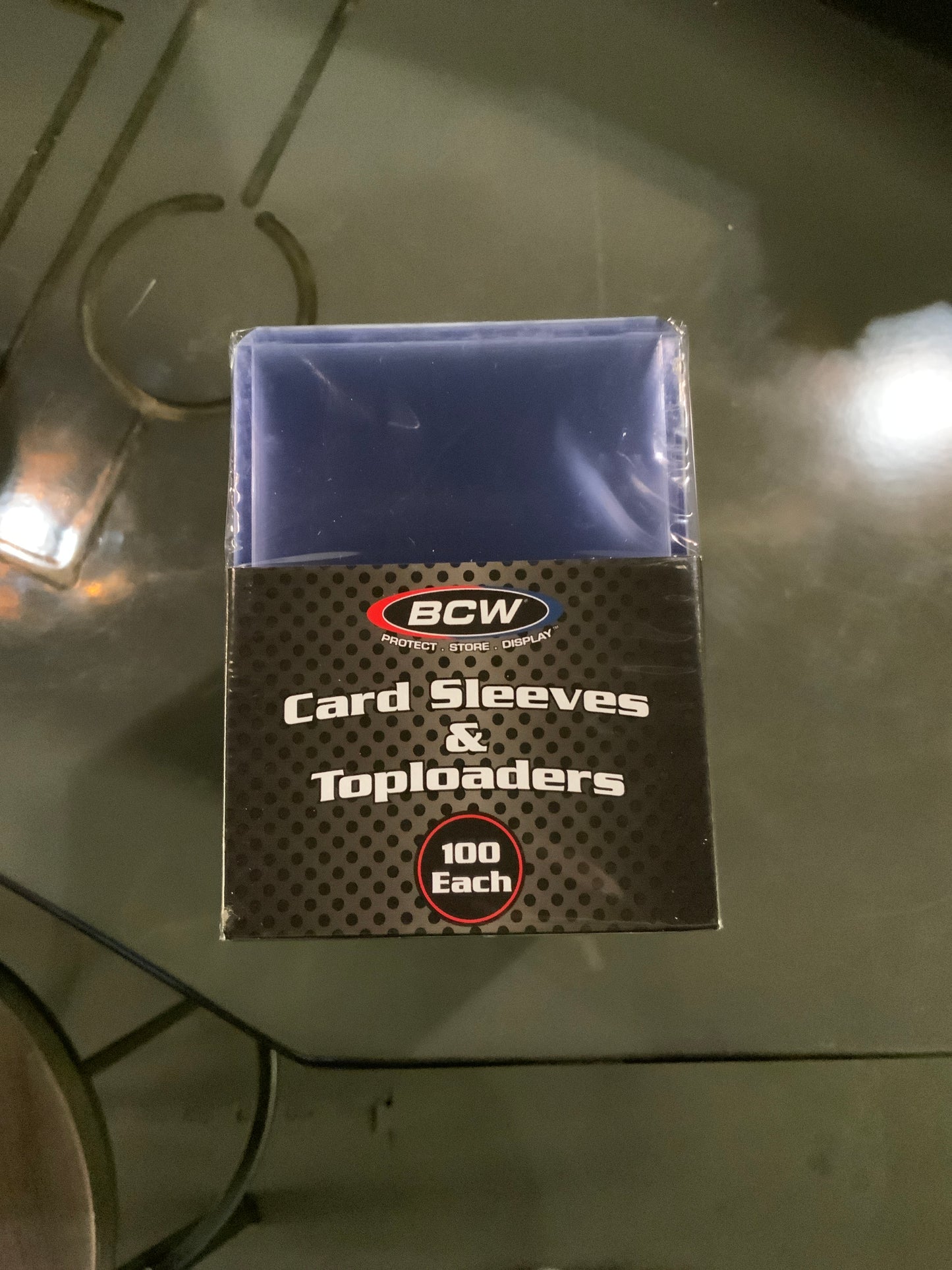 BCW Card Sleves & Toploaders 100 count