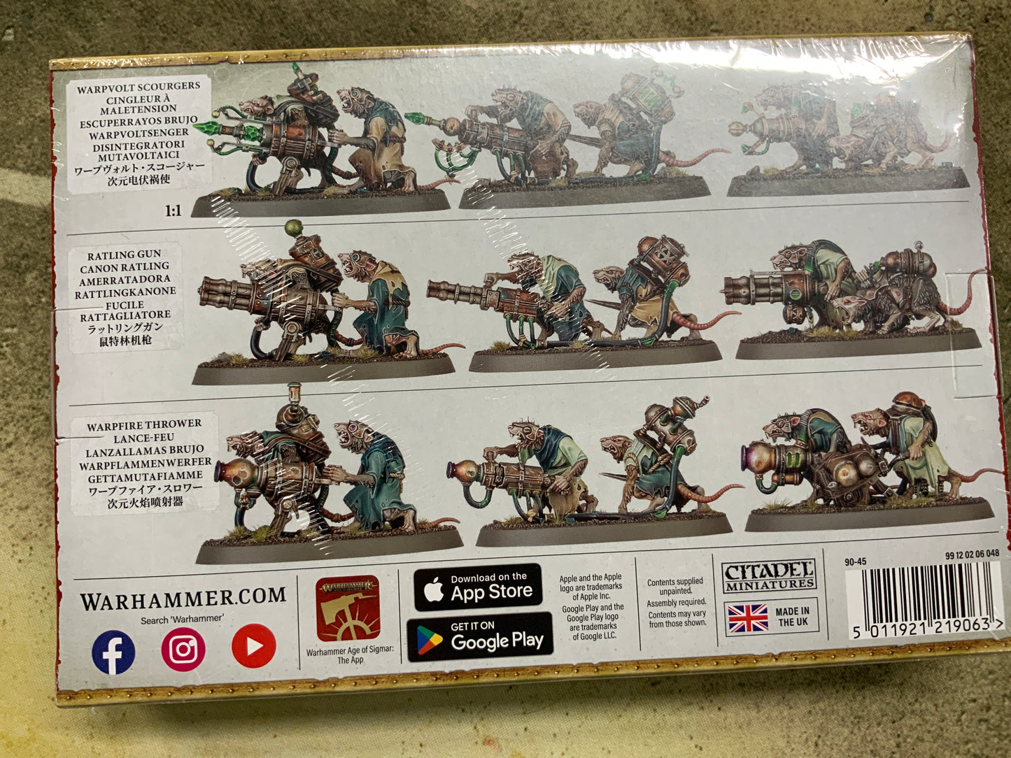 Warhammer Age Of Sigmar Skaven Warspark Weapons Battery