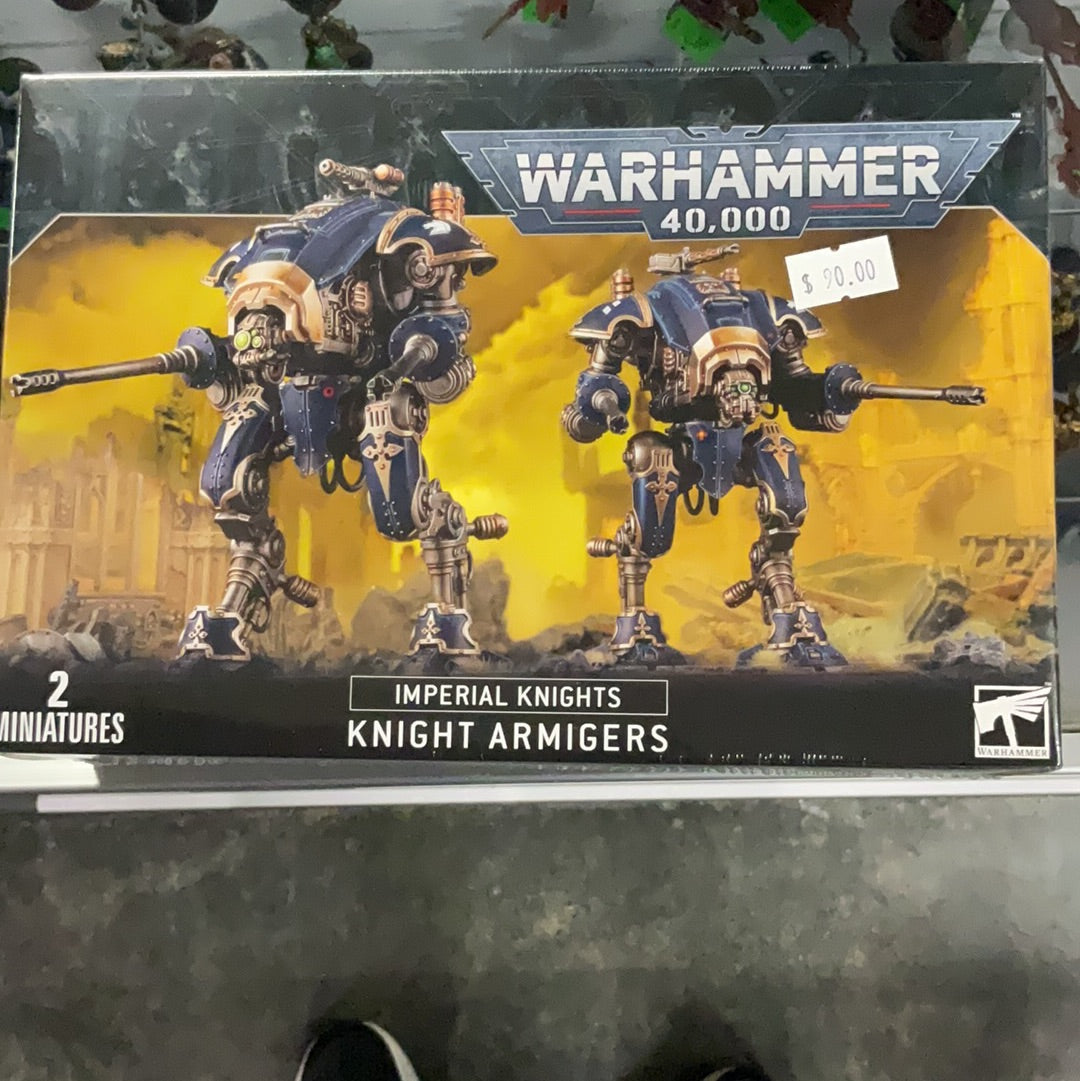 Warhammer 40k imperial knights Knight Armigers