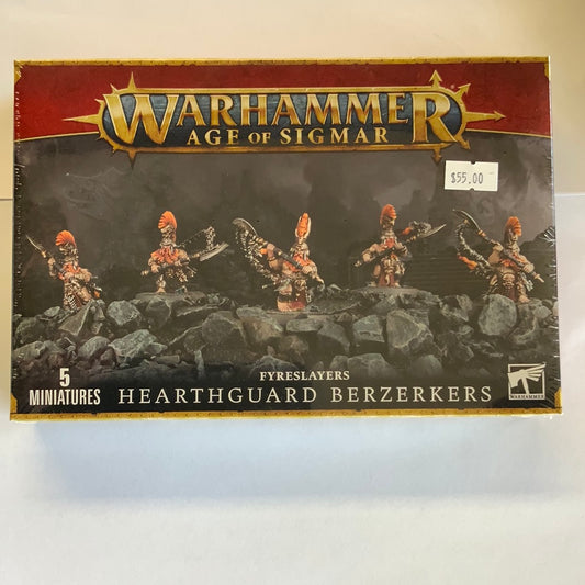Warhammer Age Of Sigmar Fireslayers Hearthguard Berserkers