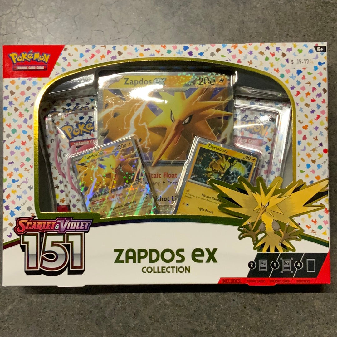 Pokémon 151 Zappos EX collection