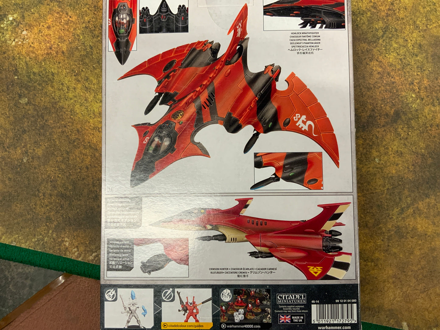 Warhammer40,000 Aeldari Hemlock Waraithfighter