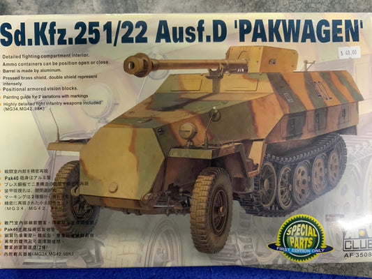 AFV Club SS.Kfz.251/22 Ausf.D ‘Pakwagen
