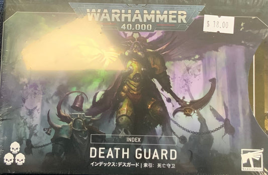 40k Death Guard Index Cards