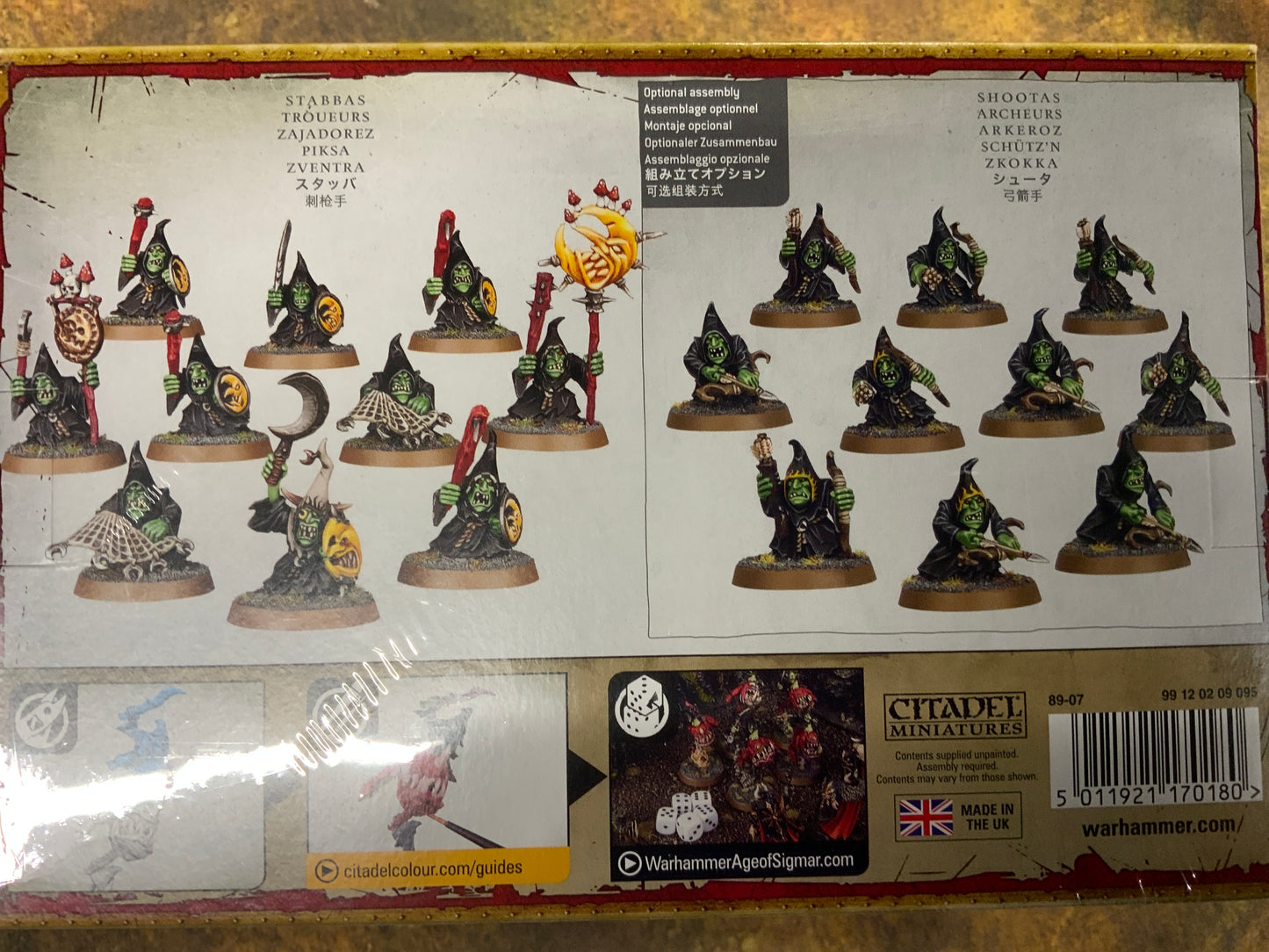 Warhammer Age of Sigmar Gloomspite Gitz Stabbas