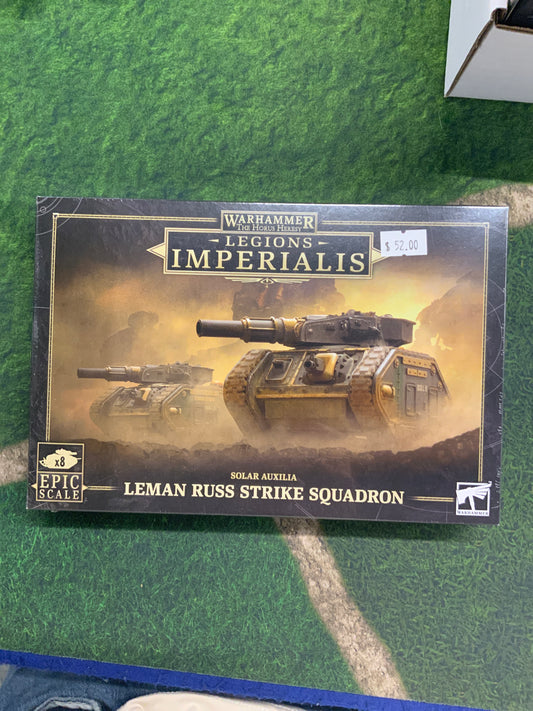 Warhammer Legions Imperialis Solar Auxilia Leman Russ Strike Squadron