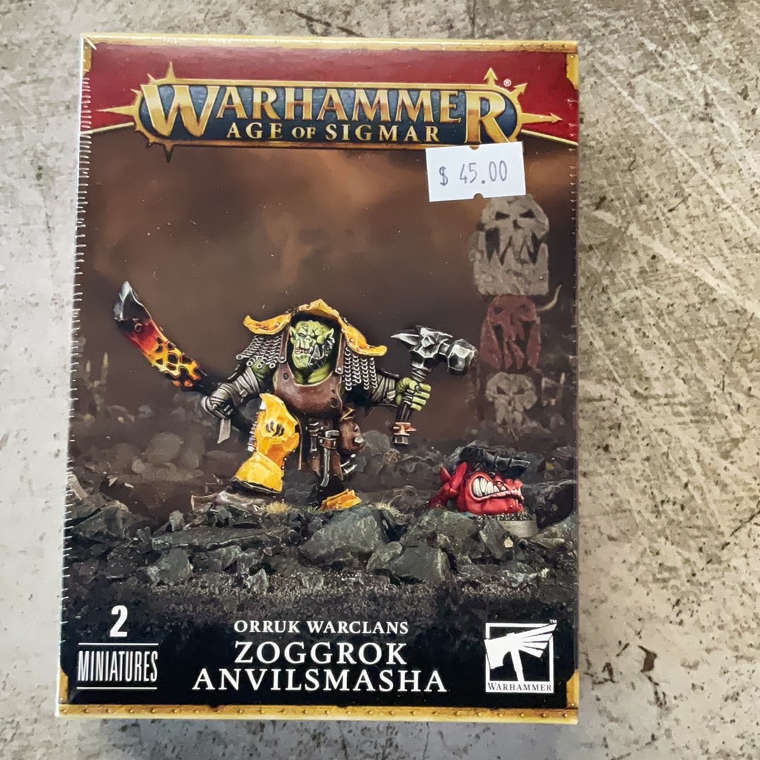Warhammer 40’ ORRUK WARCLANS ZOGGROK ANVILSMASHA
