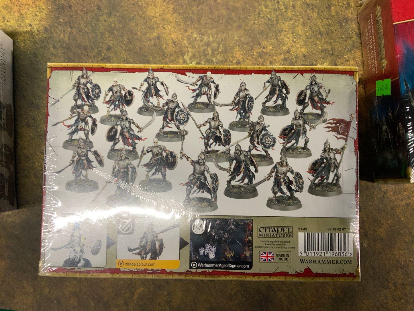 Warhammer Age of Sigmar, Soulblight Gravelords, Deathrattle Skeletons