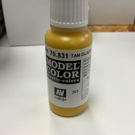 Vallejo model color acrylic colors 70.831 tan glaze