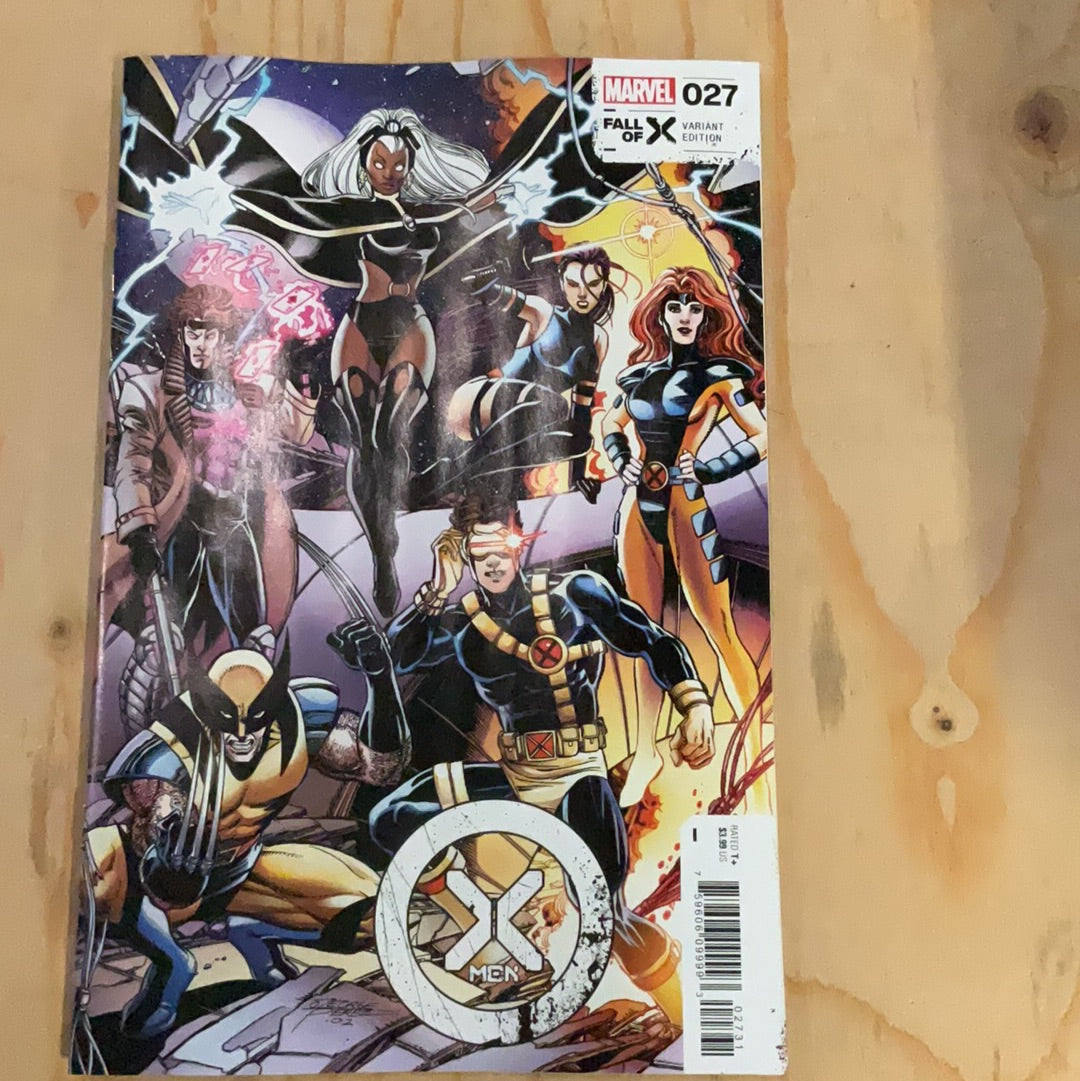 Marvel X- Men 027 Fall of X variant edition