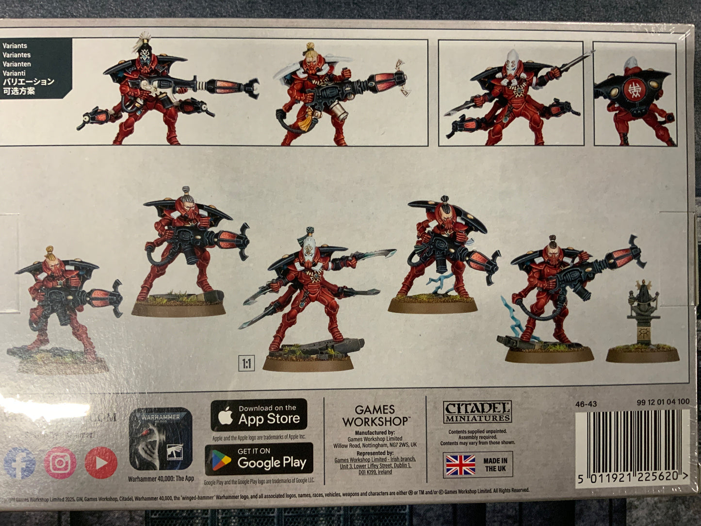 Warhammer 40,000 Aeldari Warp Spiders