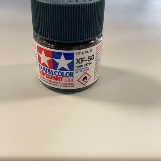 Tamiya color acrylic paint,Field Blue, XF - 50