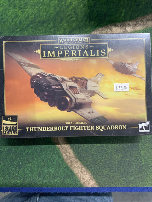 Warhammer Legions Imperialis Solar Auxilia Thunderbolt Fighter Squadron