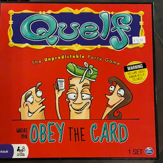 Quelf, The Unpredictable Party Game, Where you obey the card