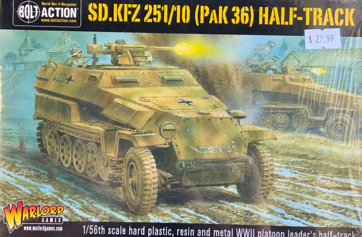 Bolt Action: SD. KFZ 251/10 (PAK 36) Half-Track