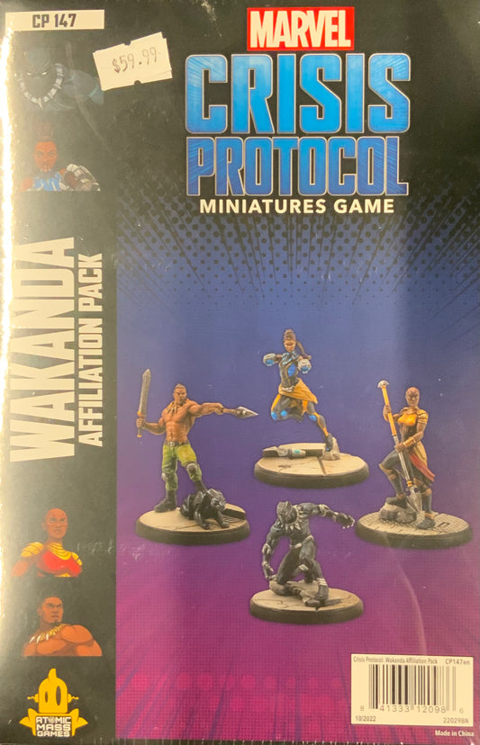 Marvel Crisis Core Wakanda Affiliation Pack