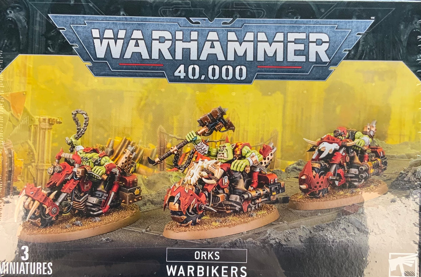 40k Orks - Warbikers