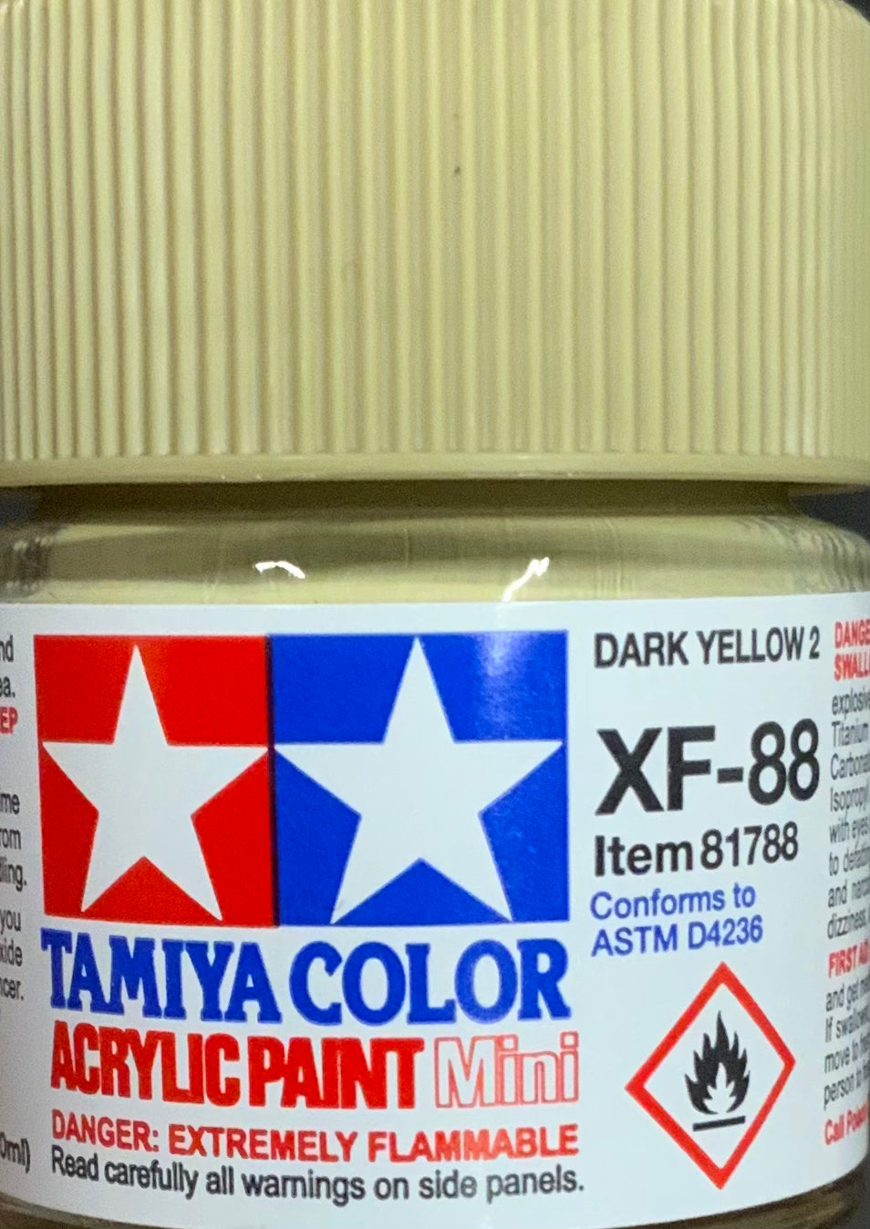 Tamiya Color: XF-88 Dark Yellow 2
